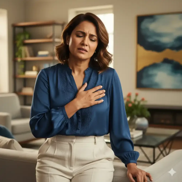 heart attack vs angina in Gujarati